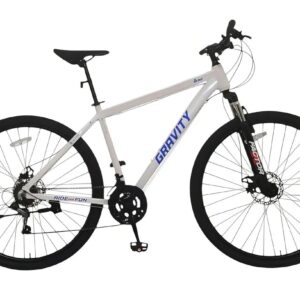 Bicicleta Gravity Benz Ba Blanco y azul talle m/l