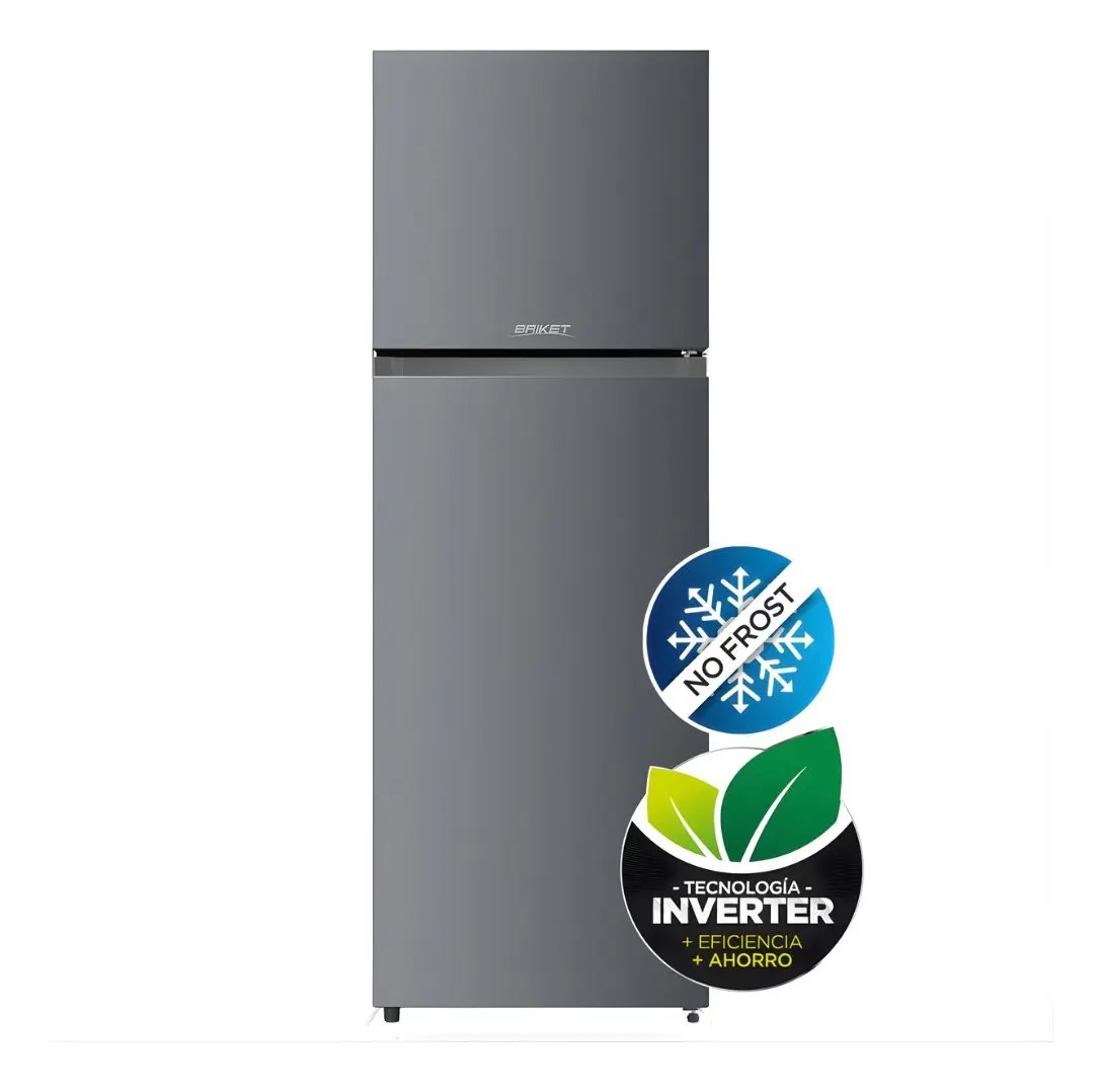 Heladera No Frost Briket KD268FWG 268Lts Inverter Gris