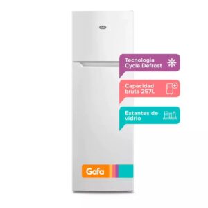 HELADERA GAFA TOP FREEZER BLANCO  HGF252B