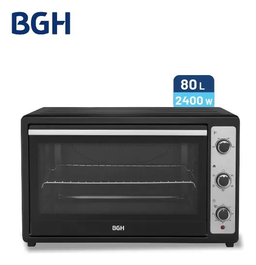 Horno Eléctrico BGH BHE80M25N 80 Lts