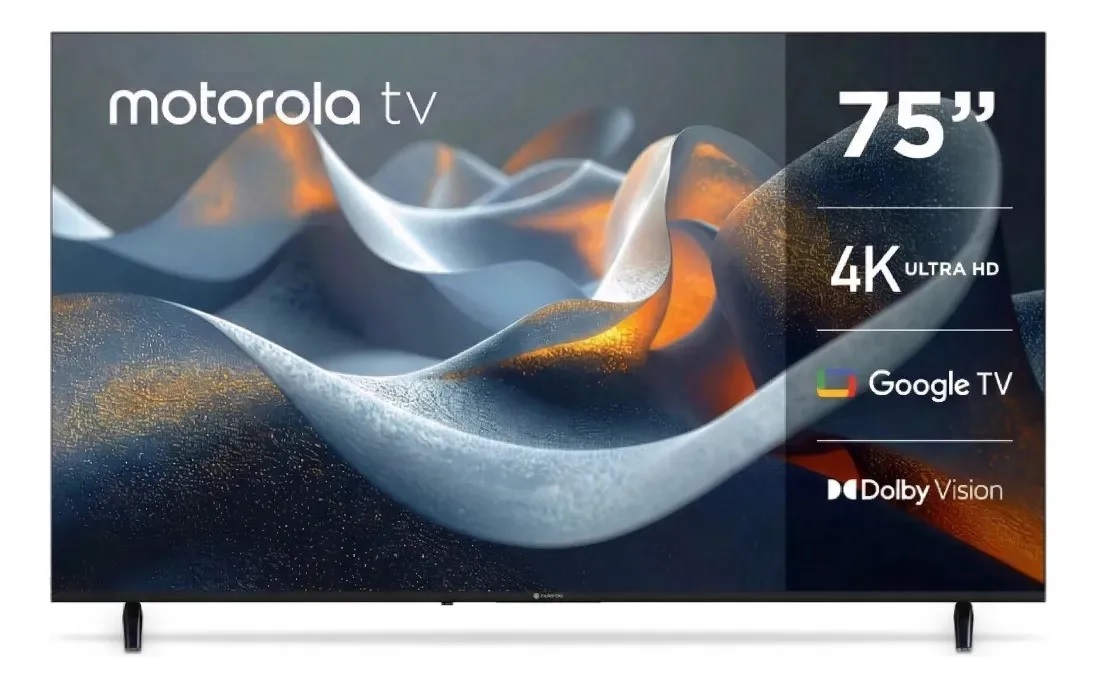 SMART TV MOTOROLA 75" 4k GOOGLE TV