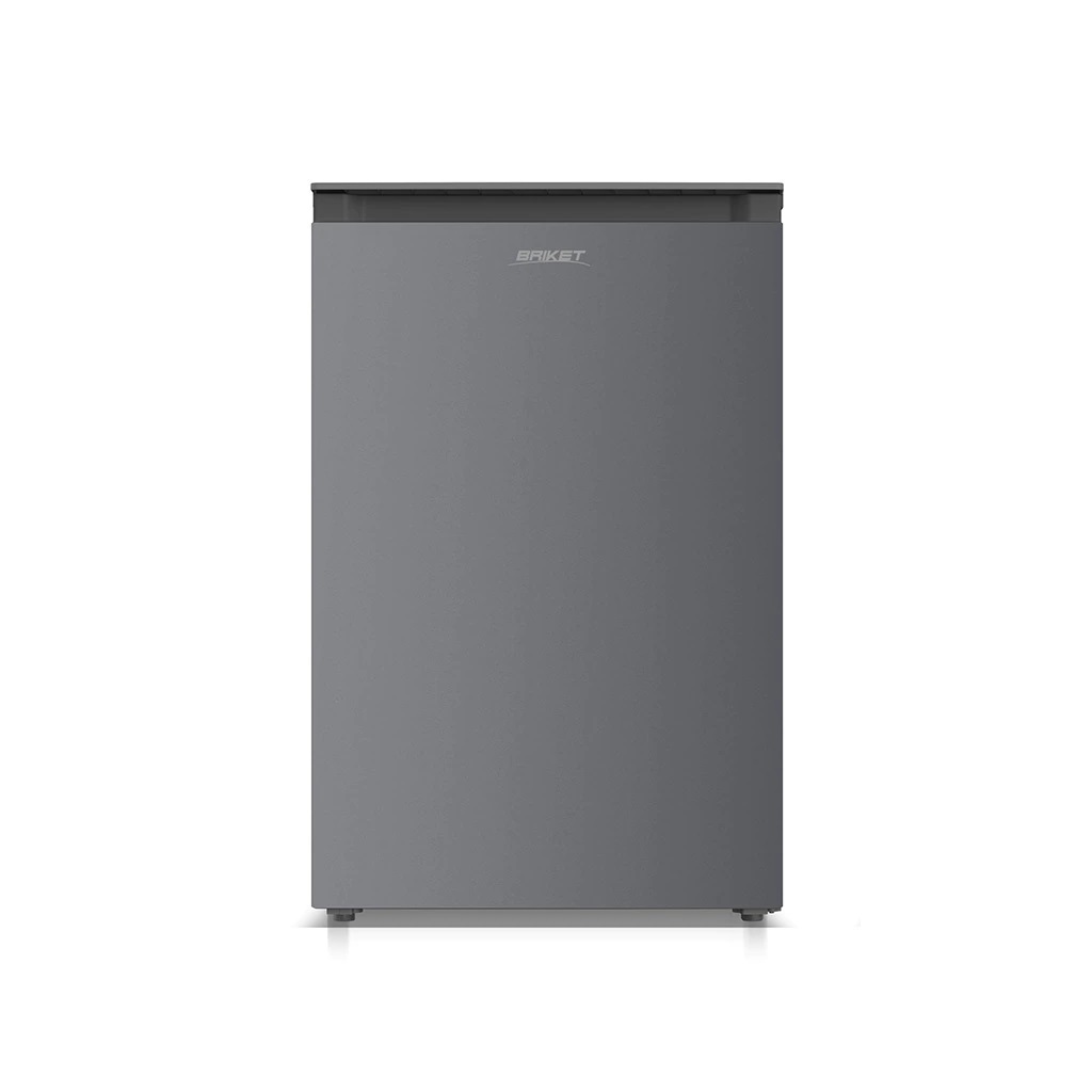 HELADERA BRIKET SINGLE DOOR- DEFROST KS125RG GREY