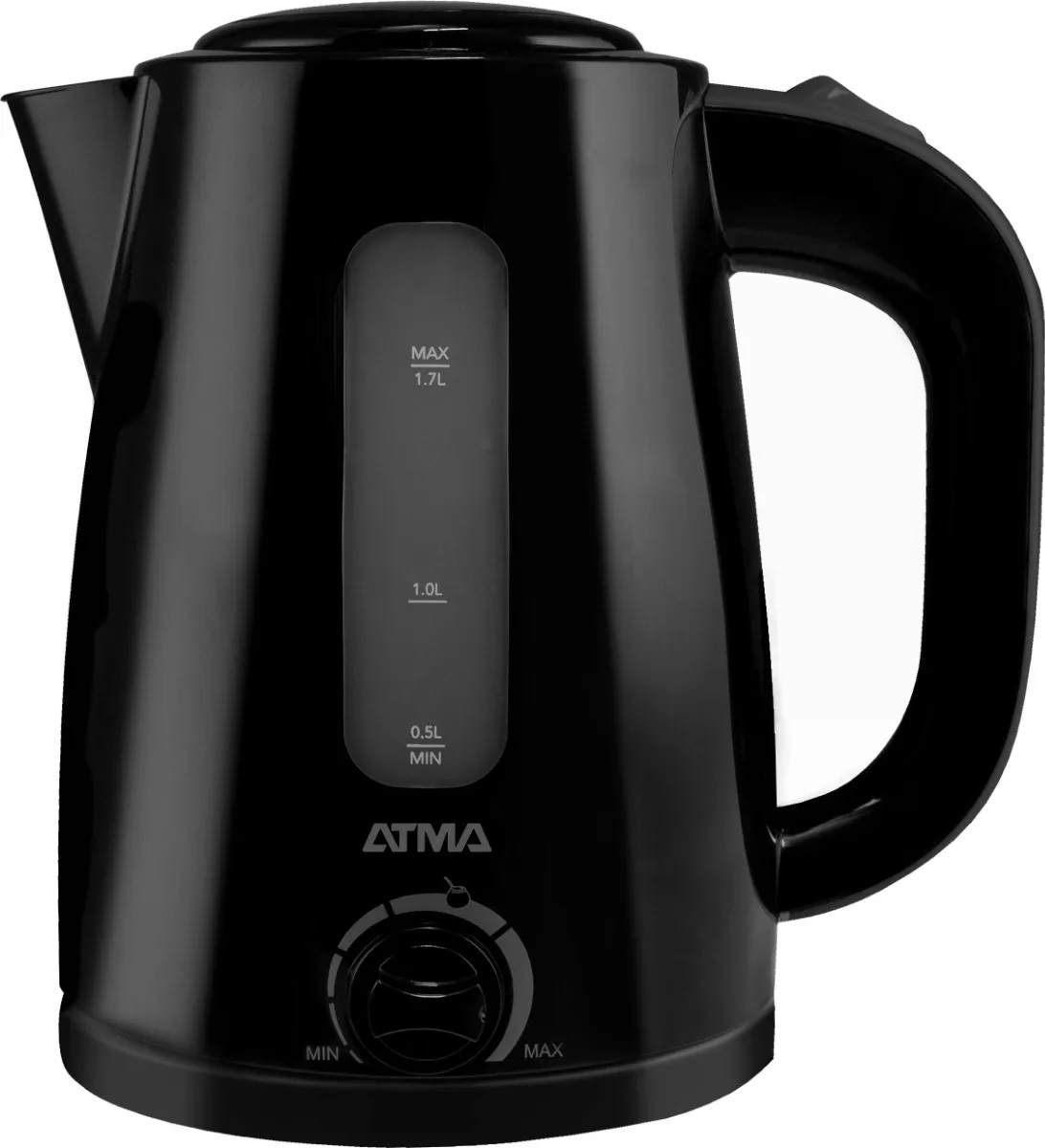 PAVA ELECTRICA NEGRA CON CORTE ATMA PE1821NAP
