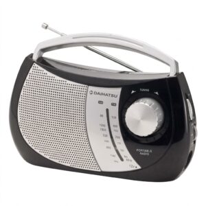 RADIO DUAL DAIHATSU NEGRO D-RP38/BK