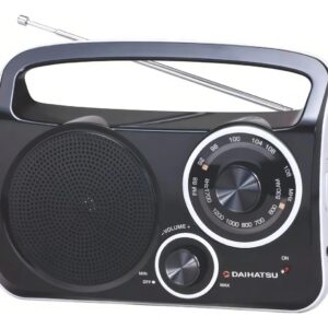 RADIO DUAL DAIHATSU NEGRO D-RP400/BK