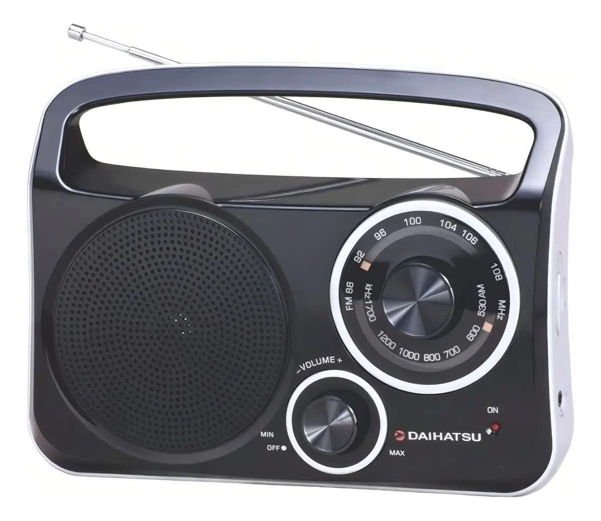 RADIO DUAL DAIHATSU NEGRO D-RP400/BK