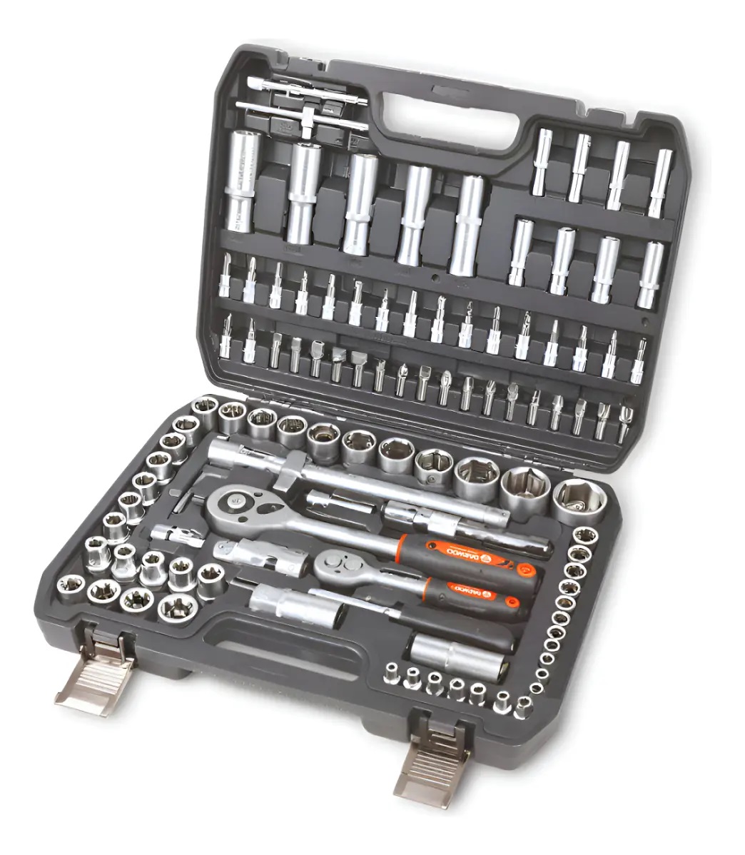 SET DE HERRAMIENTAS MANUALES 108 PIEZAS DAEWOO
