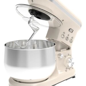 Batidora De Pie Planetaria Lusqtoff 1000w  Crema