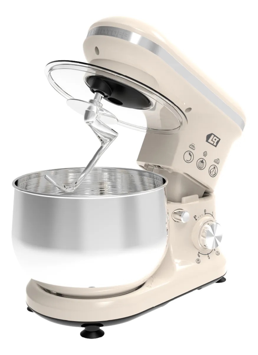 Batidora De Pie Planetaria Lusqtoff 1000w Crema
