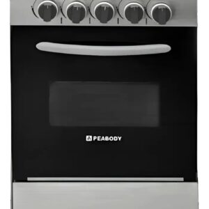 COCINA PEABODY 53CM  4 HORNALLAS INOXIDABLE