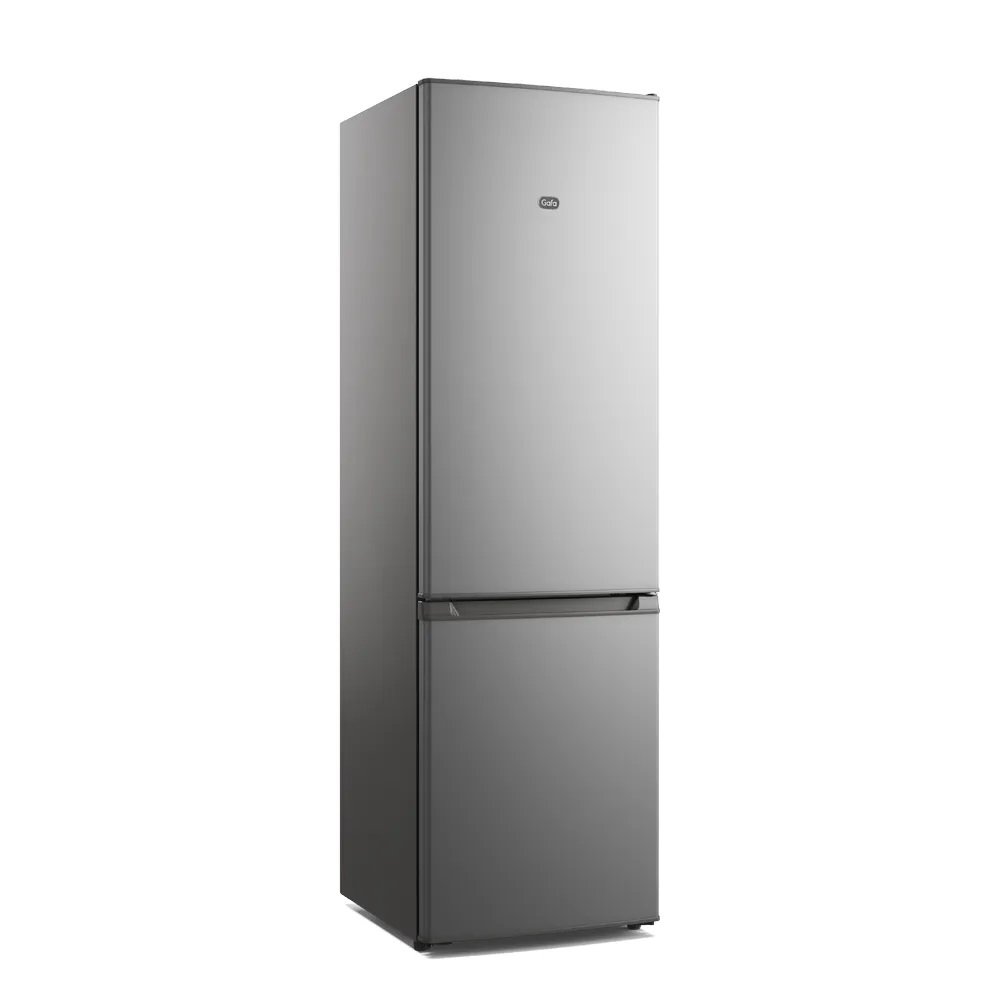 Heladera Gafa 265L Bottom Freezer Puerta Reversible Plata