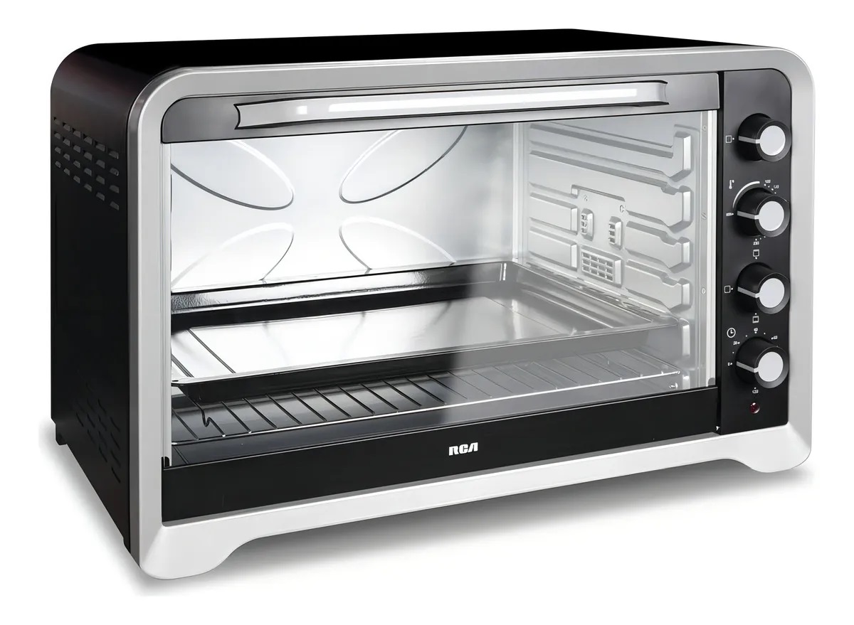 Horno Electrico De Mesa R65conv 65 Lts Grill 2200W Con Grill Negro - RCA