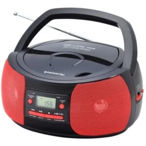 RADIOGRABADOR ROJO C/MP3 DAIHATSU D-C120USBR