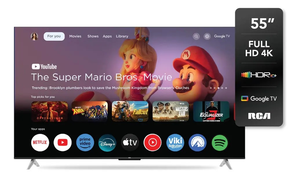 SMART TV 55" RCA G55P7UHD-F GOOGLE 4K