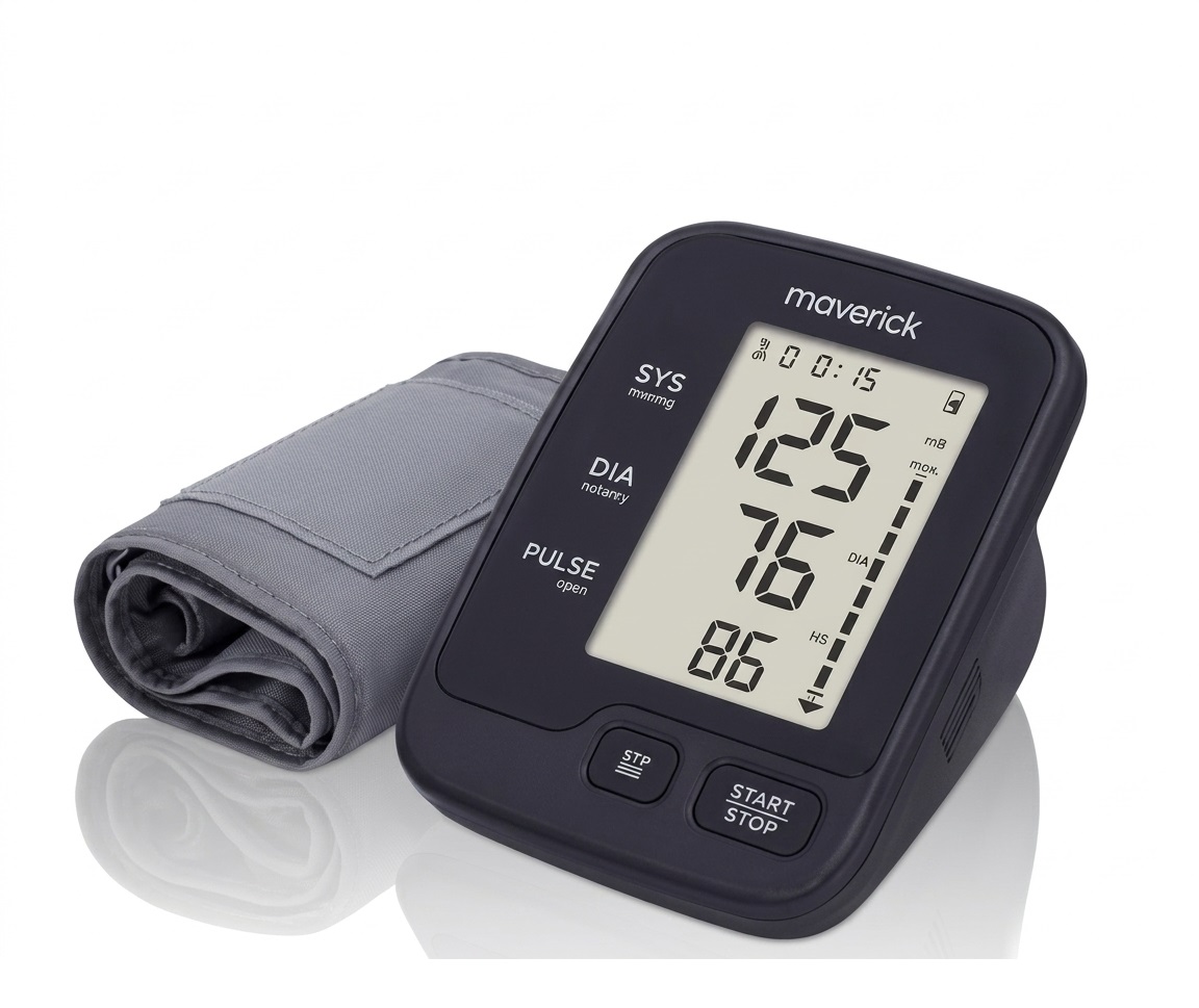 TENSIOMETRO DE BRAZO MAVERICK BLACK C/ BATERIA