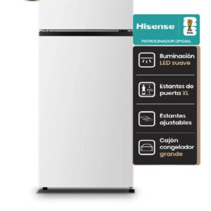 HELADERA HISENSE 205L BLANCA RT205N1EWA